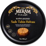 Meram Helva 1946 Rafine Şekersiz Sade Tahin Helvası 500 gr - 0,5 gr
