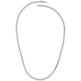 Merano Design 2mm Rhodium Su Yolu Kolye