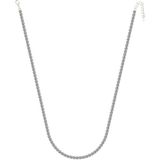Merano Design 4mm Beyaz Su Yolu Kolye