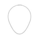 Merano Design Rhodium Su Yolu Kolye 3 MM