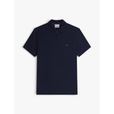 Merc Pıque Zıp Reg Polo Erkek Mavi T-Shirt - Mw0mw43282