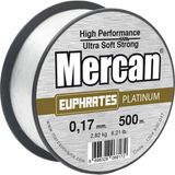 Mercan Euprates Platinum Beyaz 500M Makara Misina - 0,17 mm - 500 m