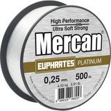 Mercan Euprates Platinum Beyaz 500M Makara Misina - 0,25 mm - 500 m