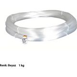 Mercan Flexlıne Standart 0,45 mm 1 kg Beyaz Çile Misina - 0,45 mm - 1 kg