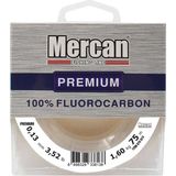 Mercan Fluorocarbon Premium 0.13 mm 75 mt Beyaz Makara Misina