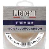 Mercan Fluorocarbon Premium 0.25 mm 75 mt Beyaz Makara Misina
