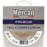 Mercan Fluorocarbon Premium 0.30 mm 75 mt Beyaz Makara Misina