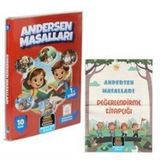 Mercan Okul 1. Sınıf Andersen Masalları Okuma Seti - 10 Kitap Takım - Değerlendirme Kitapçığı İlaveli