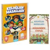 Mercan Okul 1. Sınıf Keloğlan Masalları Okuma Seti - 10 Kitap Takım - Değendirme Kitapçığı Ilaveli