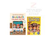 Mercan Okul Yayınları 1. Sınıf İlk Okuma Yazma Seti Anetil 10 Kitap Örnek Harfli Çalışma Defteri Hediyeli