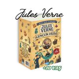 Mercan Okul Yayınları Jules Verne Gençlik Dizisi (10 Kitap) +10 Yaş, 4-5-6-7 Sınıflar Okuma Dizisi