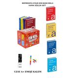 Mercan Okul Yayınları Mercan Okul Ema Yayınları ( Biala Kapak) Yeni Nesil Sözlük Seti Türkçe -İngilizce- Yazım Klavuzu-Atasözleri Deyimler Sözlüğü (4 Kitap)(Uzay A+Emoji Kalem)
