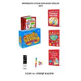 Mercan Okul Yayınları Mercan Okul Ema Yayınları Resimli Türkçe- Resimli İngilizce -Resimli Atasözleri Ve Deyimler Sözlüğü 3 Kitap Set(Emoj
