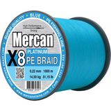 Mercan Pe Örgü Platinum 8x Ip 1000M Mavi Misina - 0,22 mm - 1000 m