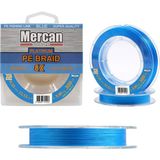 Mercan Pe Örgü Platinum X8 İp 300 m - 0.10 mm Mavi Misina