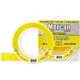 Mercan PE Örgü Platinum X8 İp 300 m Sarı 0.40 mm Misina