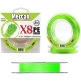 Mercan Pe Örgü Platinum X8 Neon Yeşil Ip 150M Makara Misina - 0,26 mm - 150 m