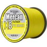 Mercan Pe Örgü Platinum X8 Sarı Ip 500M Misina - 0,55 mm - 500 m