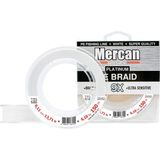 Mercan Pe Örgü Platinum X9 150 mt - 0.11 mm Beyaz Makara Misina İp