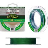 Mercan Pe Örgü Premium 4X 0,33 mm 150 m Yeşil Makara Misina 19,40 kg Çekme Gücü - 0,33 mm - 150 m