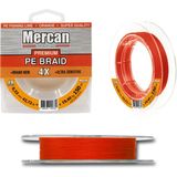 Mercan PE Örgü Premium 4X İp 0.33 mm - 150 mt Turuncu Makara Misina
