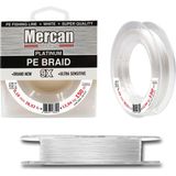 Mercan Platinum Pe 9x Örgü Ip 150 M Beyaz Misina - 0,19 mm - 150 m