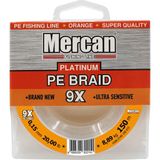 Mercan Platinum Pe 9x Örgü Ip 150 M Turuncu Misina - 0,15 mm - 150 m