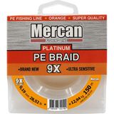 Mercan Platinum Pe 9x Örgü Ip 150 M Turuncu Misina - 0,19 mm - 150 m