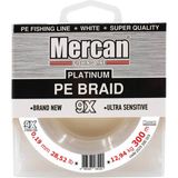 Mercan Platinum Pe 9x Örgü Ip 300 M Beyaz Misina - 0,19 mm - 300 m