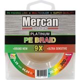 Mercan Platinum Pe 9x Örgü Ip 300 M Multi Colour Makara Misina - Multicolor - 0,29 mm - 300 m