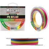 Mercan Premium Pe 4x Örgü Ip 150 M Multi Colour Makara Misina - Multicolor - 0,16 mm - 150 m