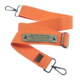 Mercan Renk, Kombinini Tamamla Kişiye Özel Hediyelik Çapraz Çanta Omuz Askısı, 120 Cm, Yüksek Kalite Aksesuar, Günlük Kullanıma Uygun, Ultra Kalite 4 cm Genişliğinde Pamuk Kolon