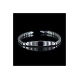 Mercan Silver 925 Ayar Gümüş Oniks Taşlı Gümüş Oksitli Bileklik