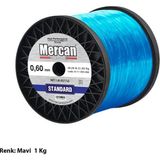 Mercan Standart 0.60 mm 1 kg Mavi Bobin Misina