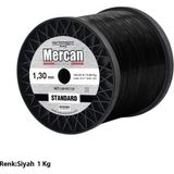 Mercan Standart 1 kg Siyah Bobin Misina