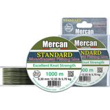 Mercan Standart Haki Yeşil (Metre) Bobin Misina - 0,30 mm - 1000 m