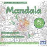 Mercan Terlik Çanta Çiçeklerin Huzurlu Dünyası Mandala - 1 Adet
