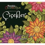 Mercan Terlik Çanta Rahatlatan Çiçekler - Mandala Colouring Relax - 1 Adet