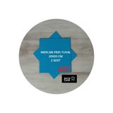 Mercan Tuval Mercan Mavi Pres Tuval 2 Li Paket 20 Cm X 20 Cm