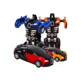 MERCANCO 2ADET Öğretici Oyuncaklar Robota Dönüşen Spor Araba Lamborghini Oyuncak Robot Araba