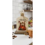mercanmum Bal Kabağı Dekoru Cadılar Bayramı Sonbahar Dekoru Ahşap Işleme Hello Pumpkın 13*20 cm mdf dekordur kesme tahtası değildir
