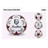 Mercansa BJK-3018 Beşiktaş Futbol Topu Eagle-Cnt - Renkli