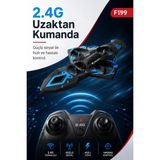 Mercansa F199 Uzaktan Kumandalı Uçak Drone 2.4g Bağlantılı 360 Derece Dönüş Özellikli Oyuncak
