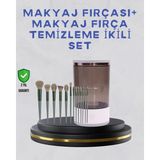 Mercansa Makyaj Fırçası ve Elektrikli Fırça Temizleyici Kampanya Paketi