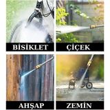 Mercansa Şarjlı Oto Yıkama, Bahçe Sulama Tabancası Makinesi Yüksek Basınçlı