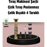 Mercansa Şarjlı Titanyum Bıçaklı Saç Kesme Makinesi