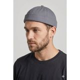 mercantoptan %100 Pamuk Retro Takke Cap Docker Yazlık Şapka - Standart - Füme