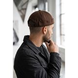 mercantoptan %100 Pamuk Retro Takke Cap Docker Yazlık Şapka - Standart - Kahve