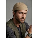 mercantoptan %100 Pamuk Retro Takke Cap Docker Yazlık Şapka - Standart - Krem