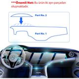 Mercedes 2024 Eqs 450-580 Mbux Hyperscreen, (2 Parça) Için Proactive Ekran Koruyucu - RENK - Şeffaf